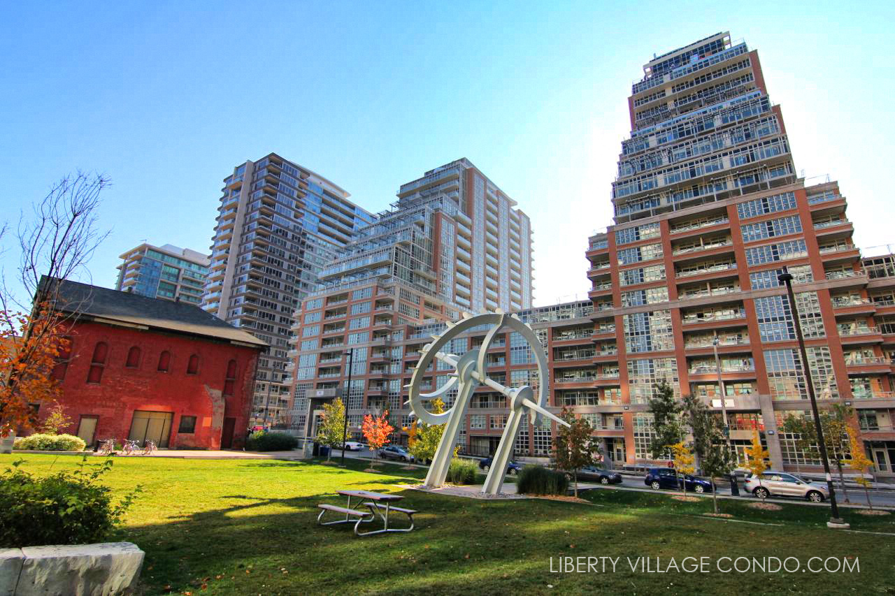 Parks and Green Space in Liberty Village Toronto LIBERTY VILLAGE CONDO