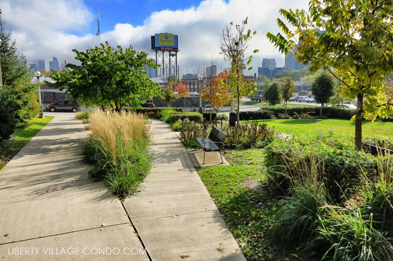 Parks and Green Space in Liberty Village Toronto LIBERTY VILLAGE CONDO
