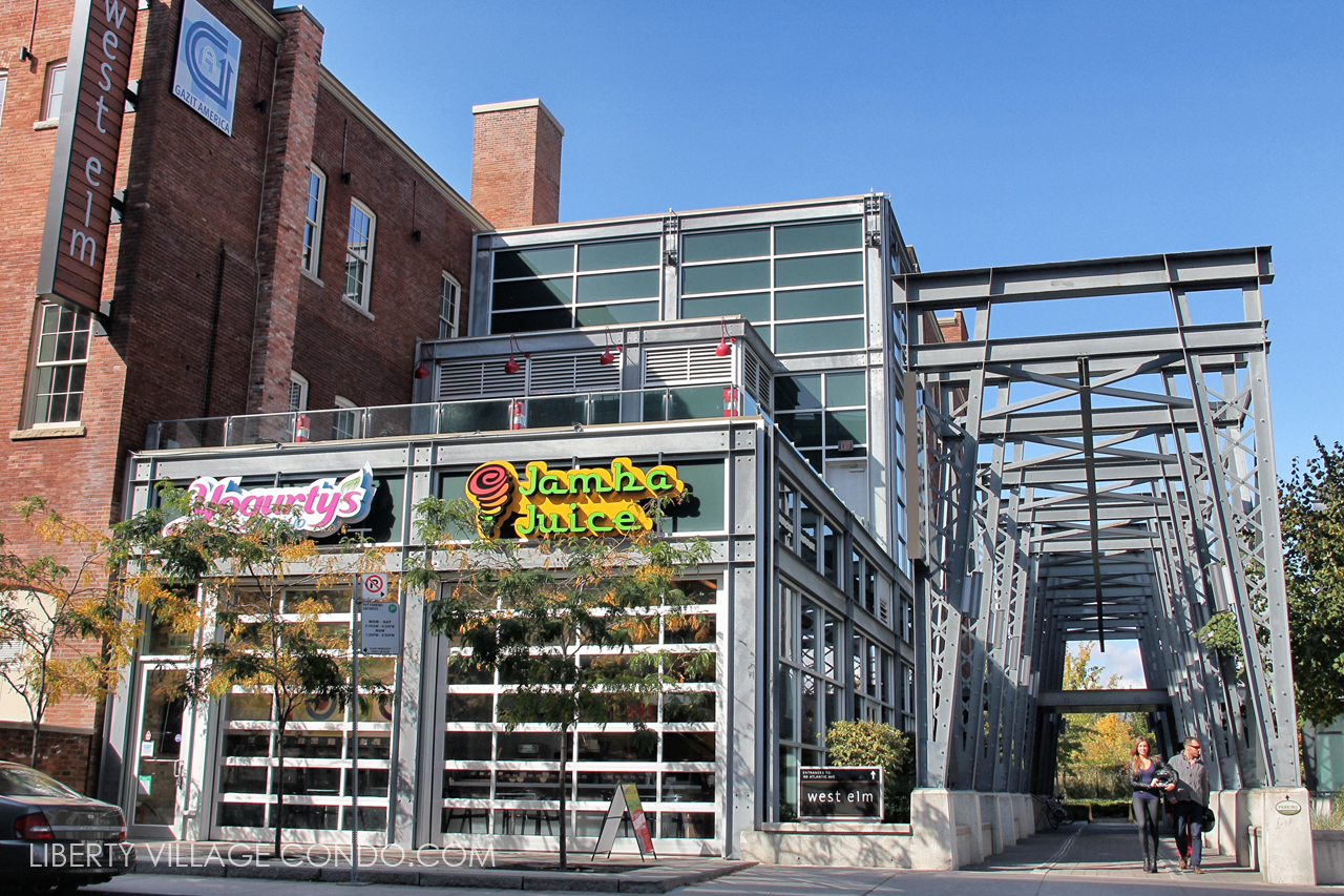 Liberty Village Has Great Shops and Restaurants LIBERTY VILLAGE CONDO