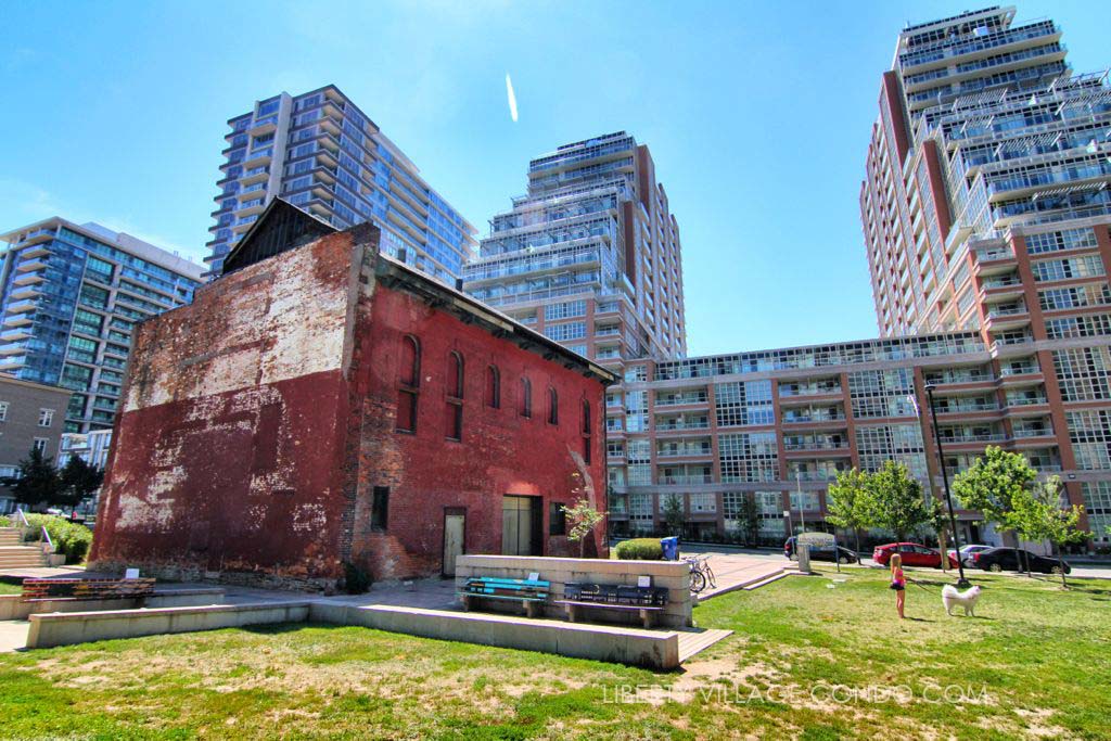 65 and 75 East Liberty from Liberty Village Park