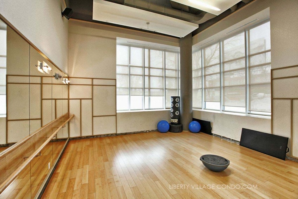 Liberty Market Lofts Amenities Yoga Studio 1