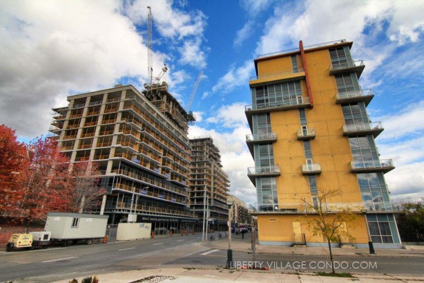 Electra Lofts with DNA 3 condos under construction