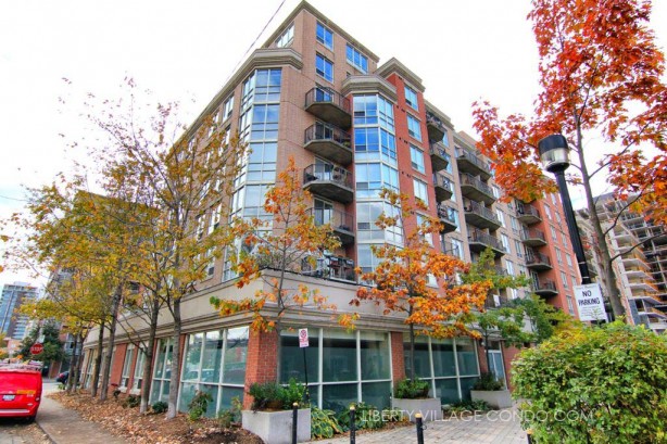 Massey Square Condos 1000 King St W exterior rear