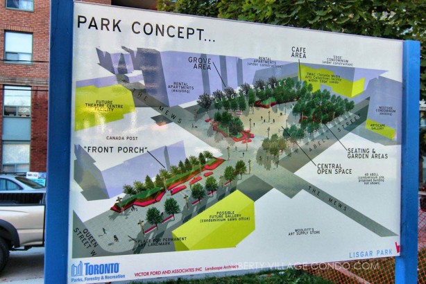 Concept plan for Lisgar Park
