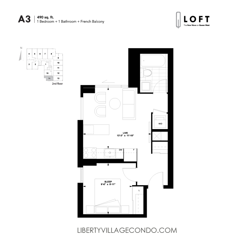 Q-Loft-floor-plan-1-bedroom-490-sq-ft-A3
