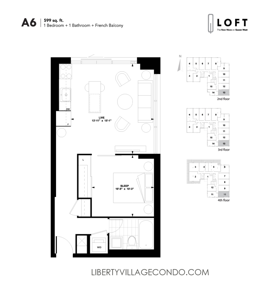 Q Lofts 1205 Queen St W LIBERTY VILLAGE CONDO